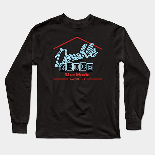 Double Deuce Long Sleeve T-Shirt by deadright